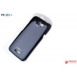 Пластиковая накладка ROCK Naked Color-ful для HTC ONE X / HTC One XL (черный)